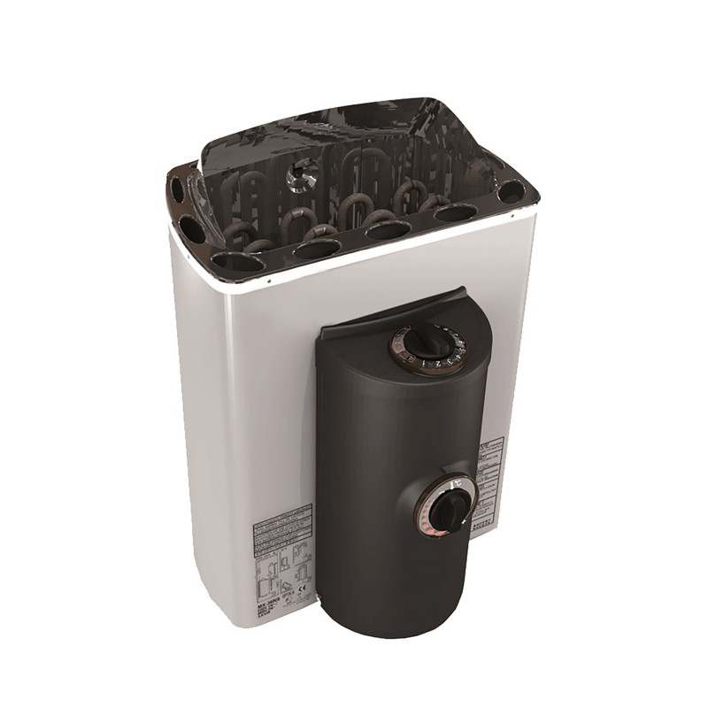 Електрическа печка за сауна – SAWOTEC Mini X Corner 3,6 kW, с контролен блок