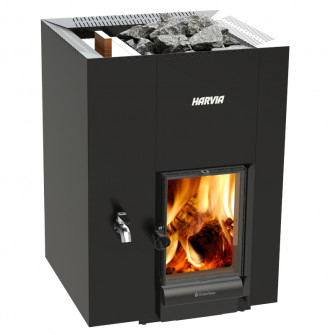 Печка за сауна на дърва - HARVIA Linear 22 GreenFlame LS