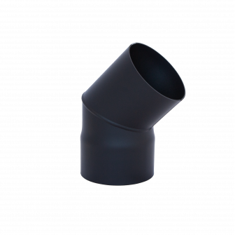 Коляно HARVIA 45°, черно