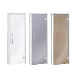 Стъклени врати AD BENELUX за парна сауна 