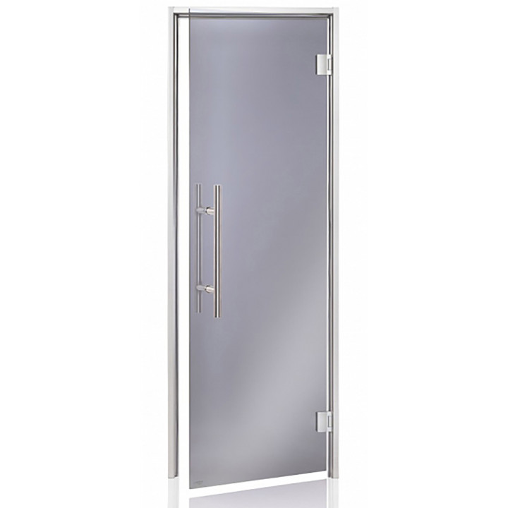 Стъклени врати AD COMFORT за парна сауна, сиви, 70 x 210