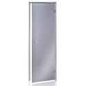 Стъклени врати AD за парна сауна, сиво стъкло - 0