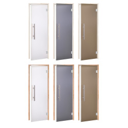 AD LUX стъклени врати за сауна, матово стъкло 