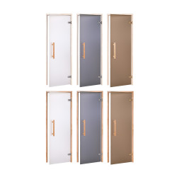 AD NATURAL стъклени врати за сауна, Матово стъкло 