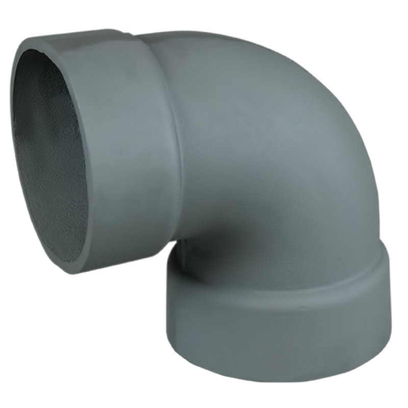 Коляно чугунено 90G F150 за фурни GEFEST