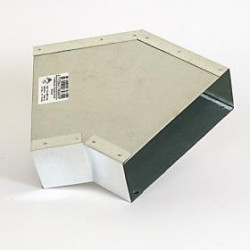 Коляно плоско 5F15 / 45 