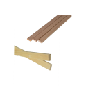 Корниза за покривало за сауна, 15 x 45 мм - 0