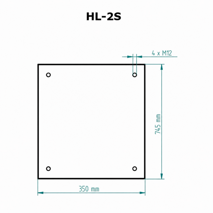 Защитно постелка Skamet HL-2S, черна