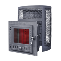 Печка за сауна на дърва GEFEST- Avangard 24 (М) в кръгла решетка - 0