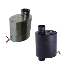 Овален резервоар за затопляне на вода, d.115 мм 