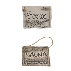 Плоча за врата SAUNA  Плоча за врата SAUNA
