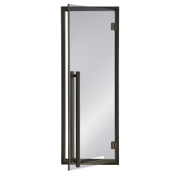 Стъклени врати за сауна AD MODERN цвят стъкло сив 