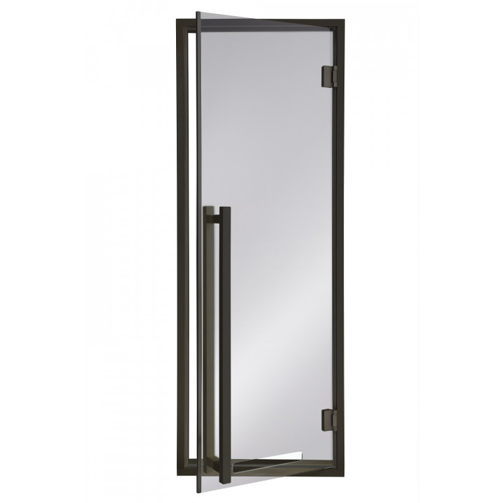 AD MODERN стъклени врати за сауна, цвят стъкло сив, 90 x 210