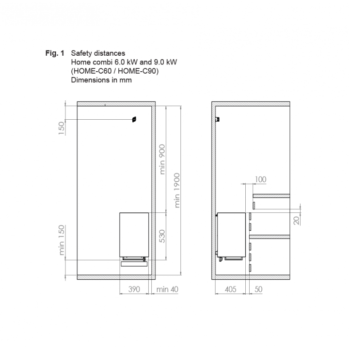 Електрическа печка за сауна - HARVIA Virta Wall Combi HLW90S 9 kW