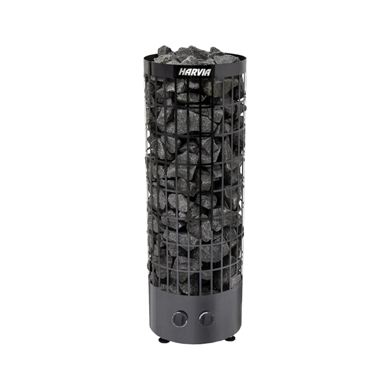 Електрическа печка за сауна - HARVIA Cilindro Black Steel PC70 6,8 kW