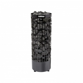Електрическа печка за сауна - HARVIA Cilindro Black Steel PC90E 9 kW