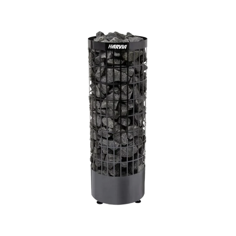 Електрическа печка за сауна - HARVIA Cilindro Black Steel PC90E 9 kW