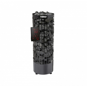 Електрическа печка за сауна - HARVIA Cilindro Black Steel PC90XE 9 kW
