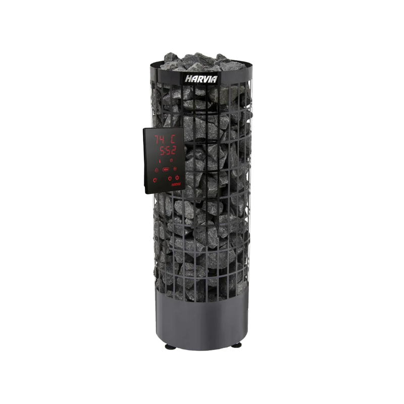 Електрическа печка за сауна - HARVIA Cilindro Black Steel PC90XE 9 kW