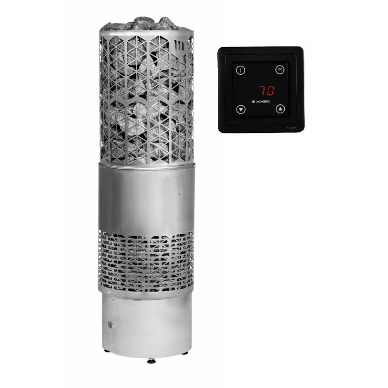 Електрическа печка за сауна - MONDEX KAIRA, стомана