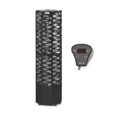 Електрическа печка за сауна - NARVI SMOOTH 10.5 kW, черна 