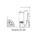 Електрическа печка за сауна – SAWOTEC Ari Corner 9 kW, без контролен блок - 4