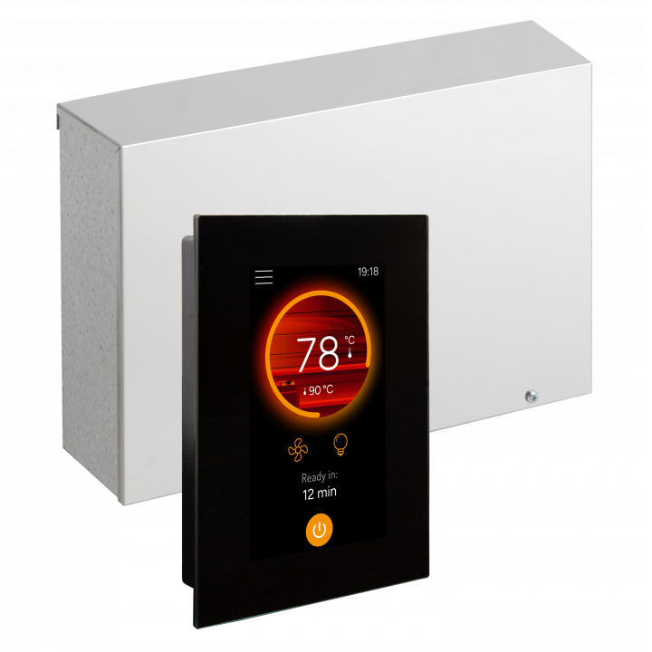 Контролен панел за електрическа сауна печка - Harvia Fenix ​​​​​​FX170 WiFi Core 17 kW