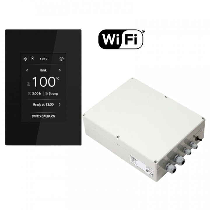 Електрическа печка за сауна TULIKIVI KAARNA Nobile M, с WIFI контролен панел