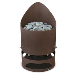 Електрическа печка за сауна - EOS Zeus HD, кафява 