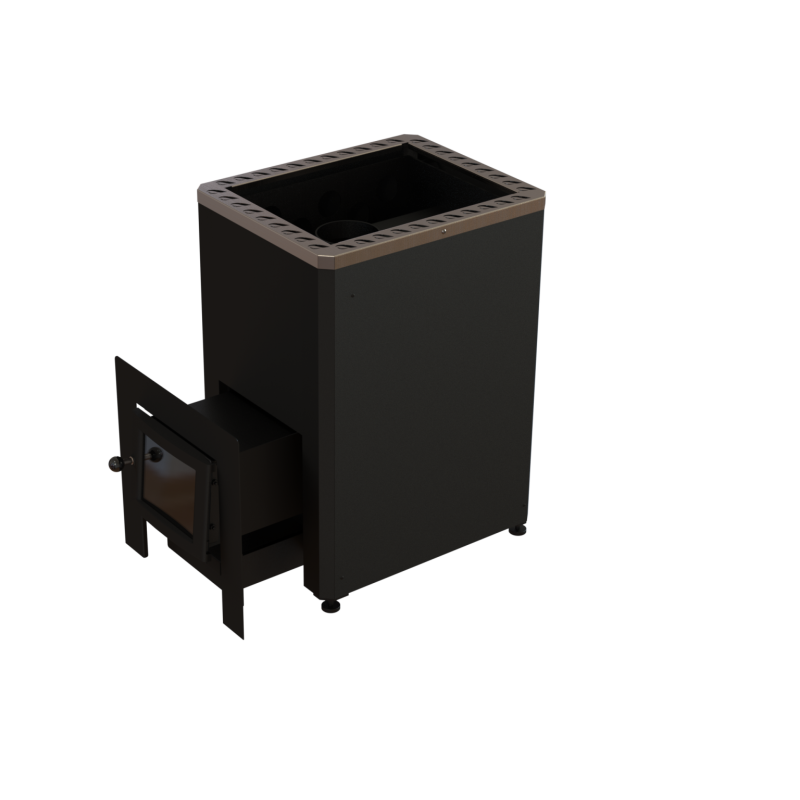 Пещ за сауна на дърва - VILPRA ETNA-22-LV с външна горивна камера