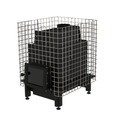 Пещ за сауна на дърва - VILPRA ETNA-22-N-V с вътрешна горивна камера 