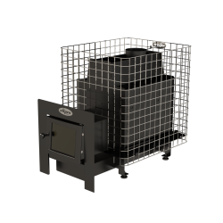 Пещ за сауна на дърва - VILPRA ETNA-22-NL-V с външна горивна камера 