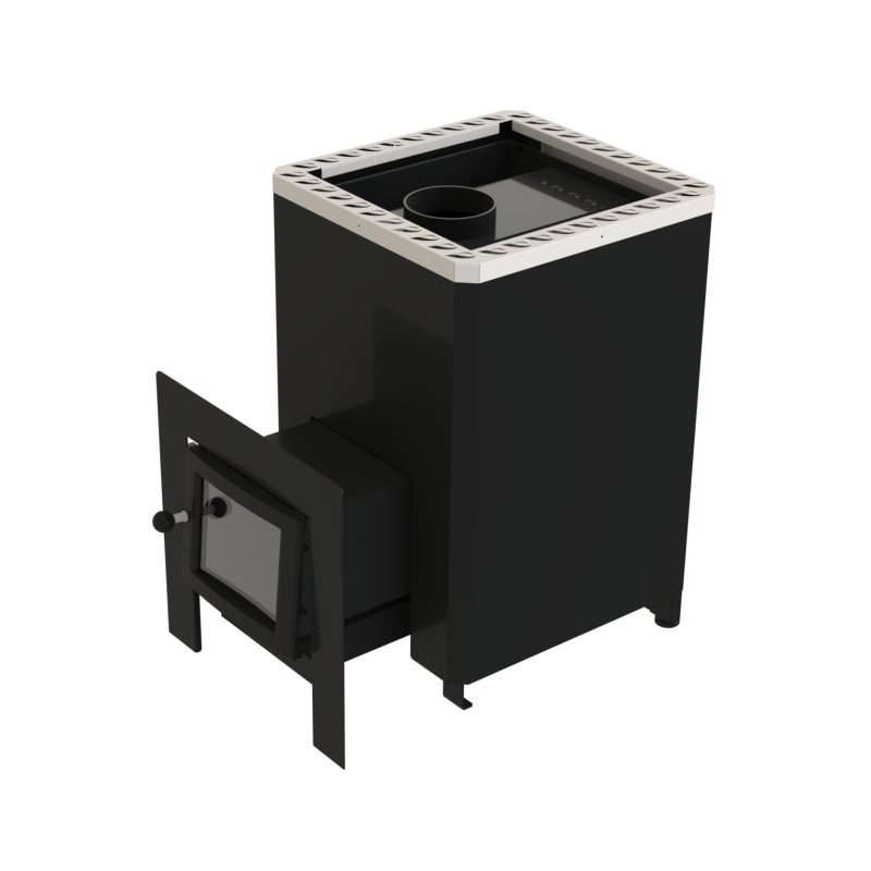 Пещ за сауна на дърва - VILPRA FORNAX-14-LV с външна горивна камера