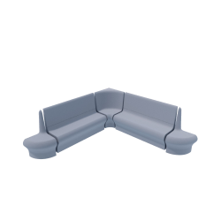 Парна седалка за сауна V-4 