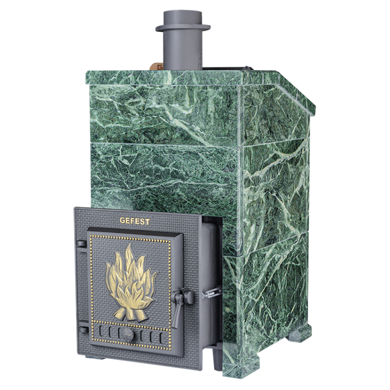 Печка за сауна на дърва - Gefest GFS ZK 45 President 1120/40 Змеевик