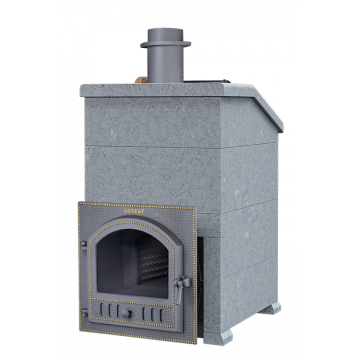 Печка за сауна на дърва - Gefest GFS ZK 25 (P) Президент 1020/60 Сапунен камък