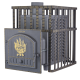 Печка за сауна на дърва - Gefest GFS ZK 40 в решетка