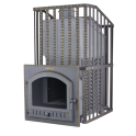 Печка за сауна на дърва - Gefest GFS ZK Uragan 45 (P) в решетка - 0