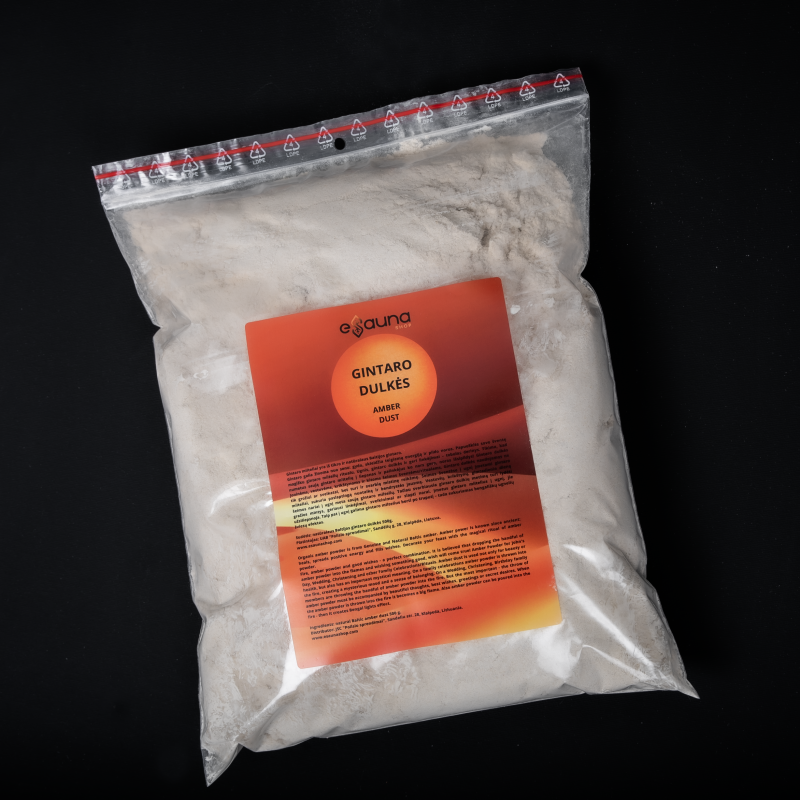 500 грама натурален балтийски кехлибар на прах за сватбени или семейни тържества