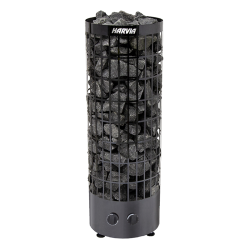Електрическа печка за сауна - HARVIA Cilindro Black Steel PC90 9 kW
