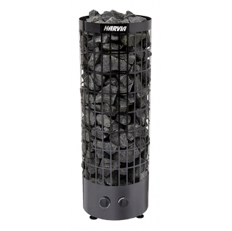 Електрическа печка за сауна - HARVIA Cilindro Black Steel PC90 9 kW