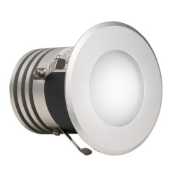 Harvia LED лампа за сауна, топло бяла, 5 W, диаметър 90 мм 