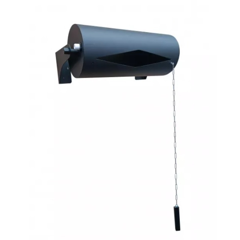 Кофа за хоризонтално изливане 25 л, неръждаема стомана, черна