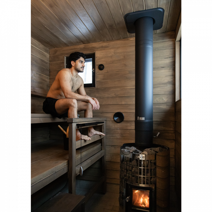 Електрическа печка за сауна - Harvia Legend PO110FC 10.8 kW WiFi черна