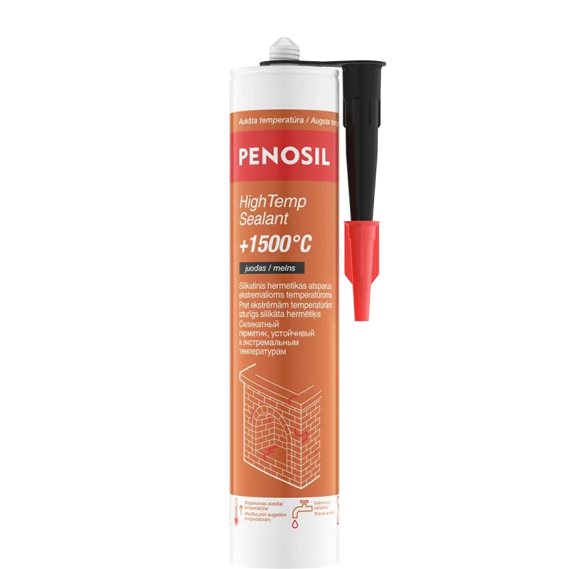 Черен термоустойчив уплътнител PENOSIL