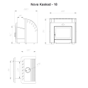 Печка за сауна на дърва - NOVA KASKAD 18 - 5