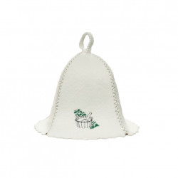 Шапка за сауна - кофа с черпак 