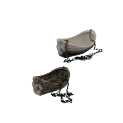 Керамичен съд за аромати - лодка с Посейдон 