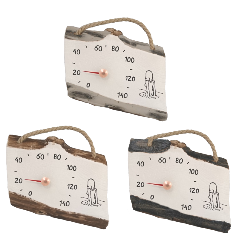 Керамичен термометър за сауна - момиче във водата