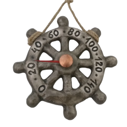 Керамичен термометър за сауна - колело 